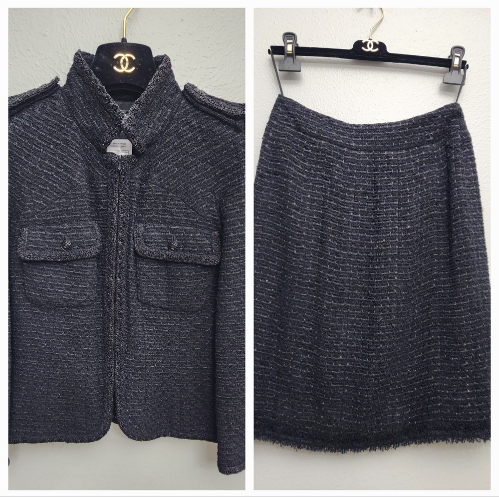Chanel blazer and skirt size 36